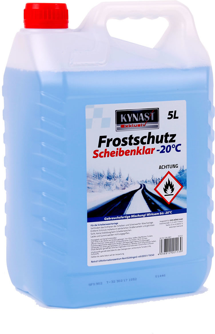 Kynast Exclusiv Auto Scheibenfrostschutz -20°C Scheibenreiniger Winter 5 Liter