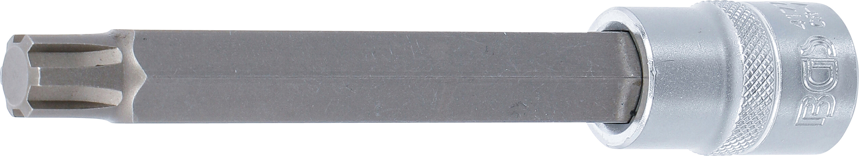 BGS Bit-Einsatz | Länge 140 mm | Antrieb Innenvierkant 12,5 mm (1/2") | Keil-Profil (für RIBE) M13