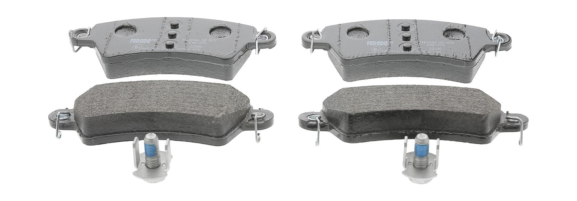 Bremsbelagsatz, Scheibenbremse