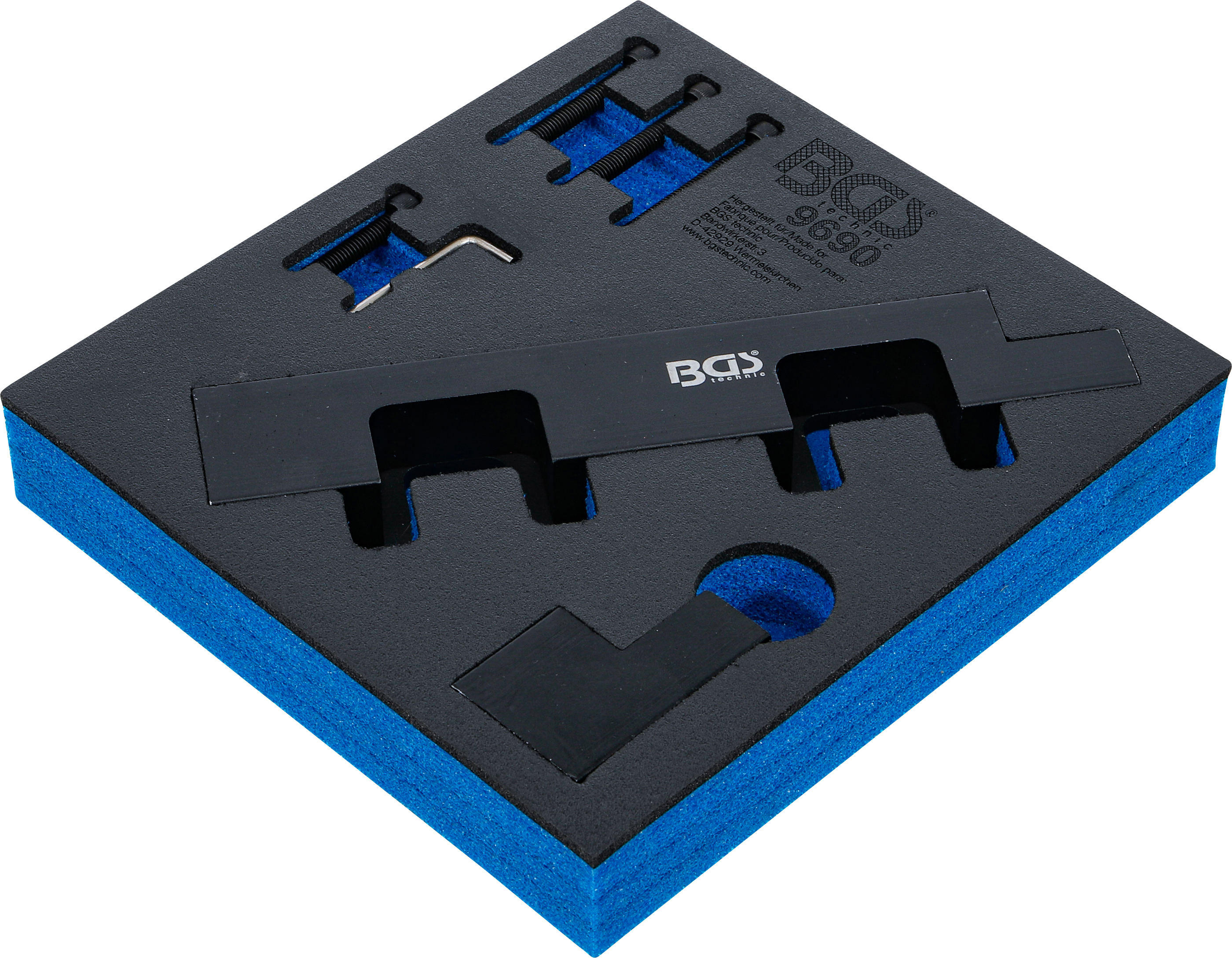 BGS Werkstattwageneinlage 1/6: Nockenwellen-Einstellwerkzeug-Satz | für Opel 2.0 CDTi