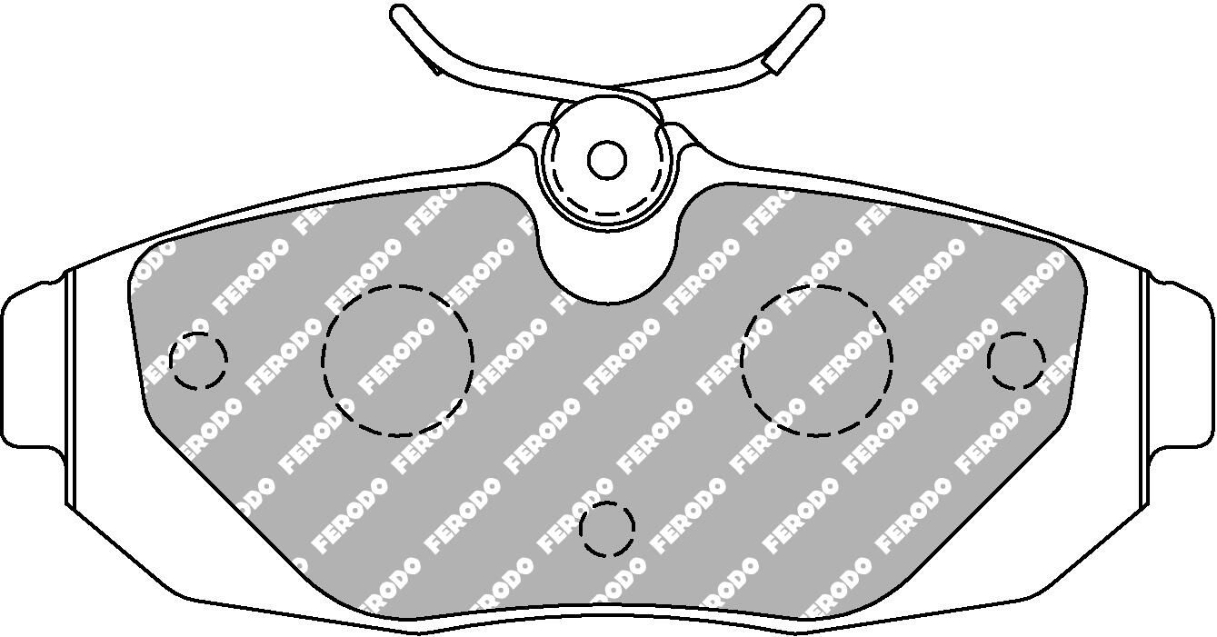 Bremsbelagsatz, Scheibenbremse
