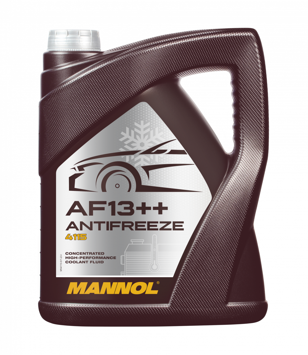 Mannol 4115 Kühlerfrostschutz Antifreeze AF13++ High Performance Konzentrat 5 Liter