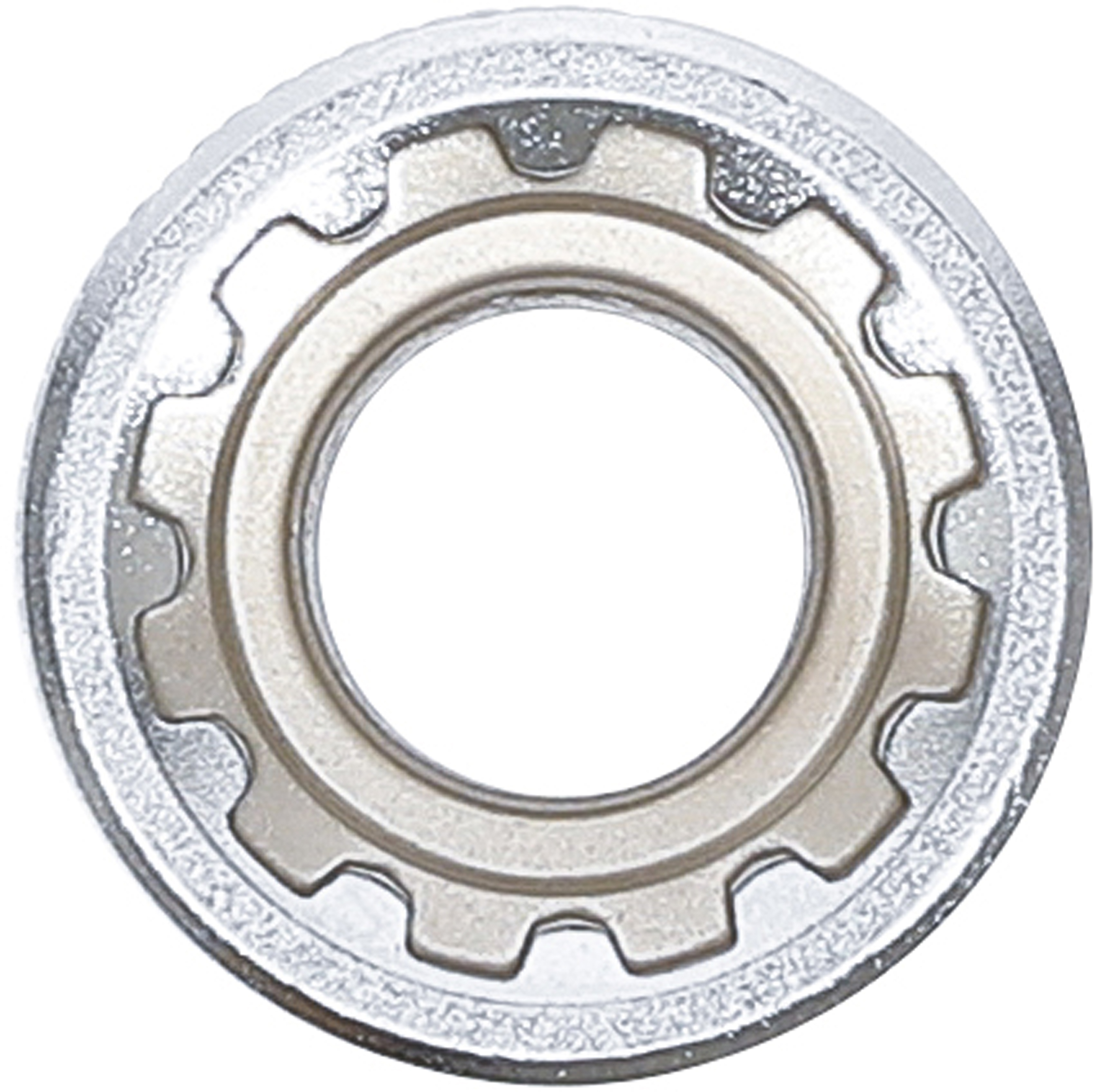 BGS Steckschlüssel-Einsatz Gear Lock | Antrieb Innenvierkant 10 mm (3/8") | SW 13 mm