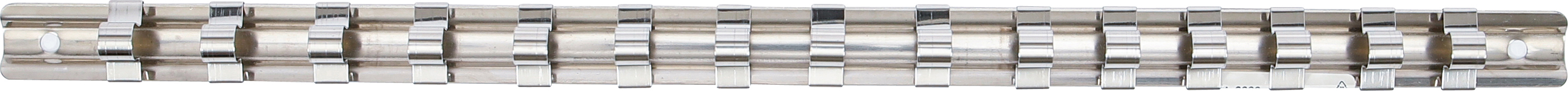 BGS Aufsteckschiene mit 15 Clips | 10 mm (3/8")