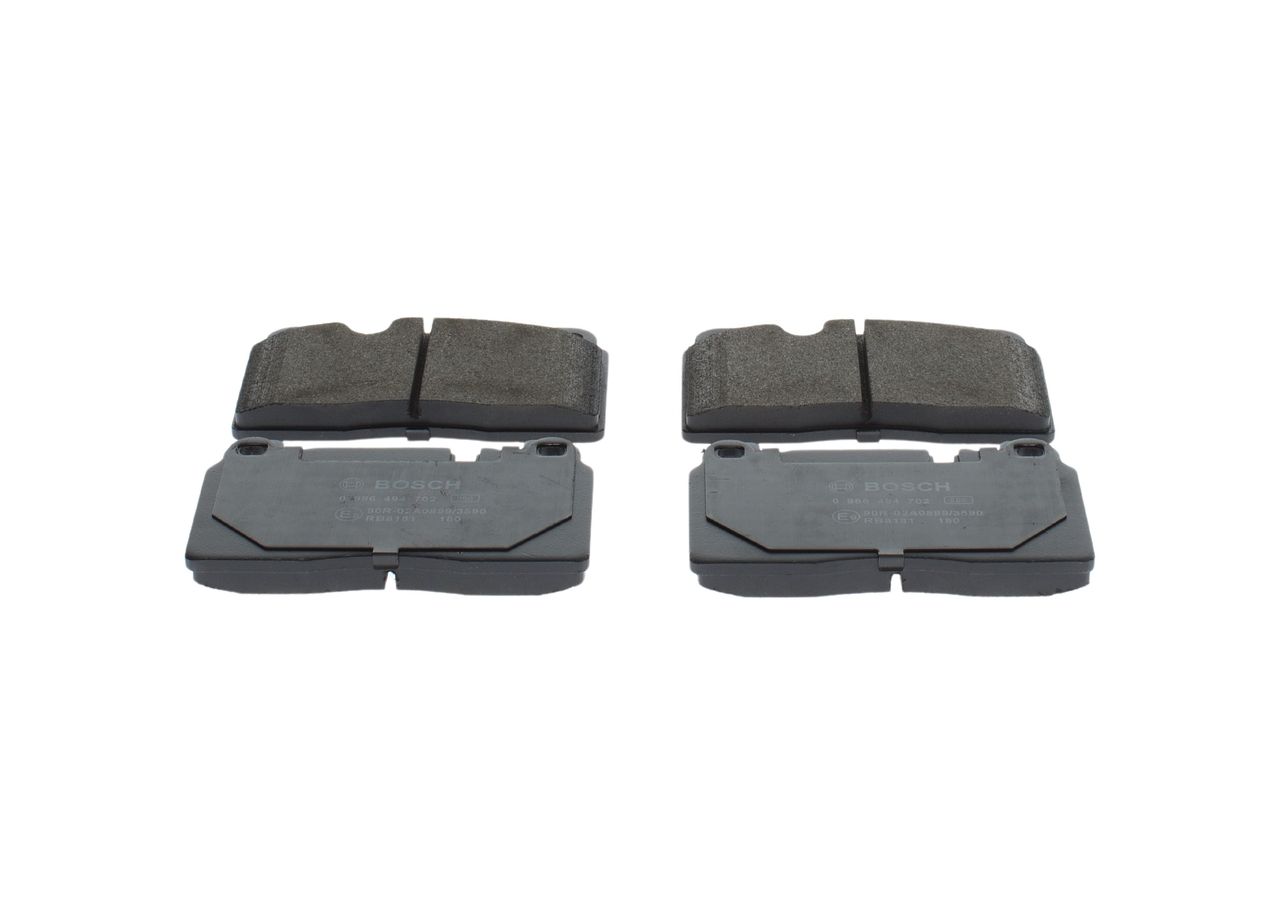 Bremsbelagsatz, Scheibenbremse