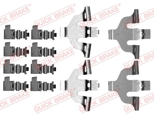 Zubehörsatz, Scheibenbremsbelag