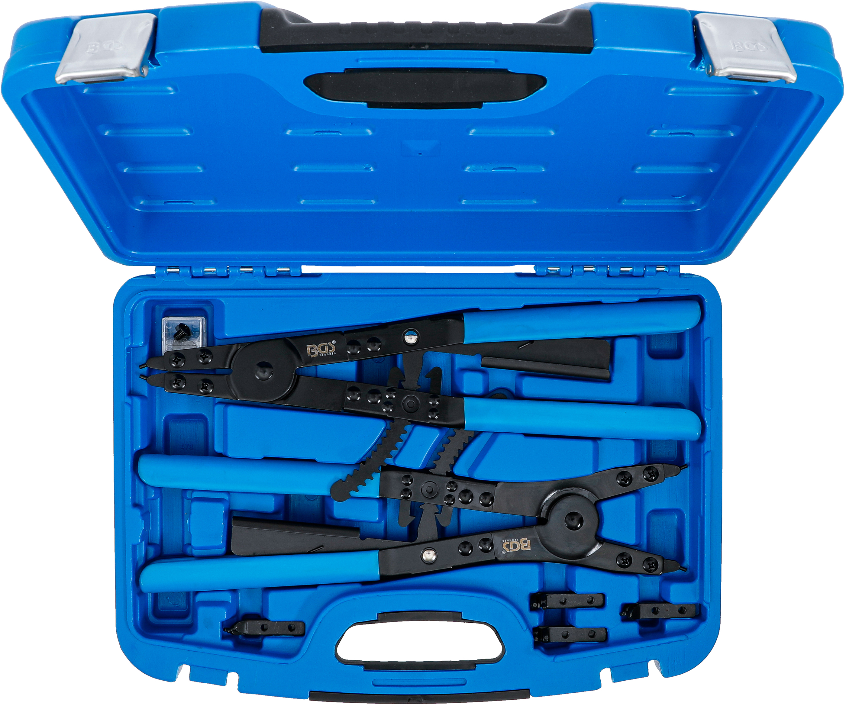 BGS Sprengringzangen-Satz | für NFZ | auswechselbare Spitzen | 400 mm