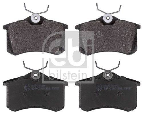 Bremsbelagsatz, Scheibenbremse