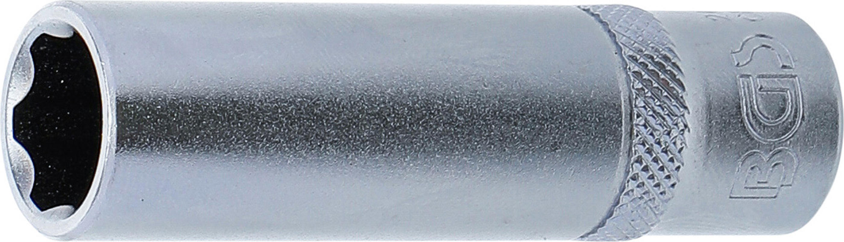 BGS Steckschlüssel-Einsatz Super Lock, tief | Antrieb Innenvierkant 10 mm (3/8") | SW 12 mm