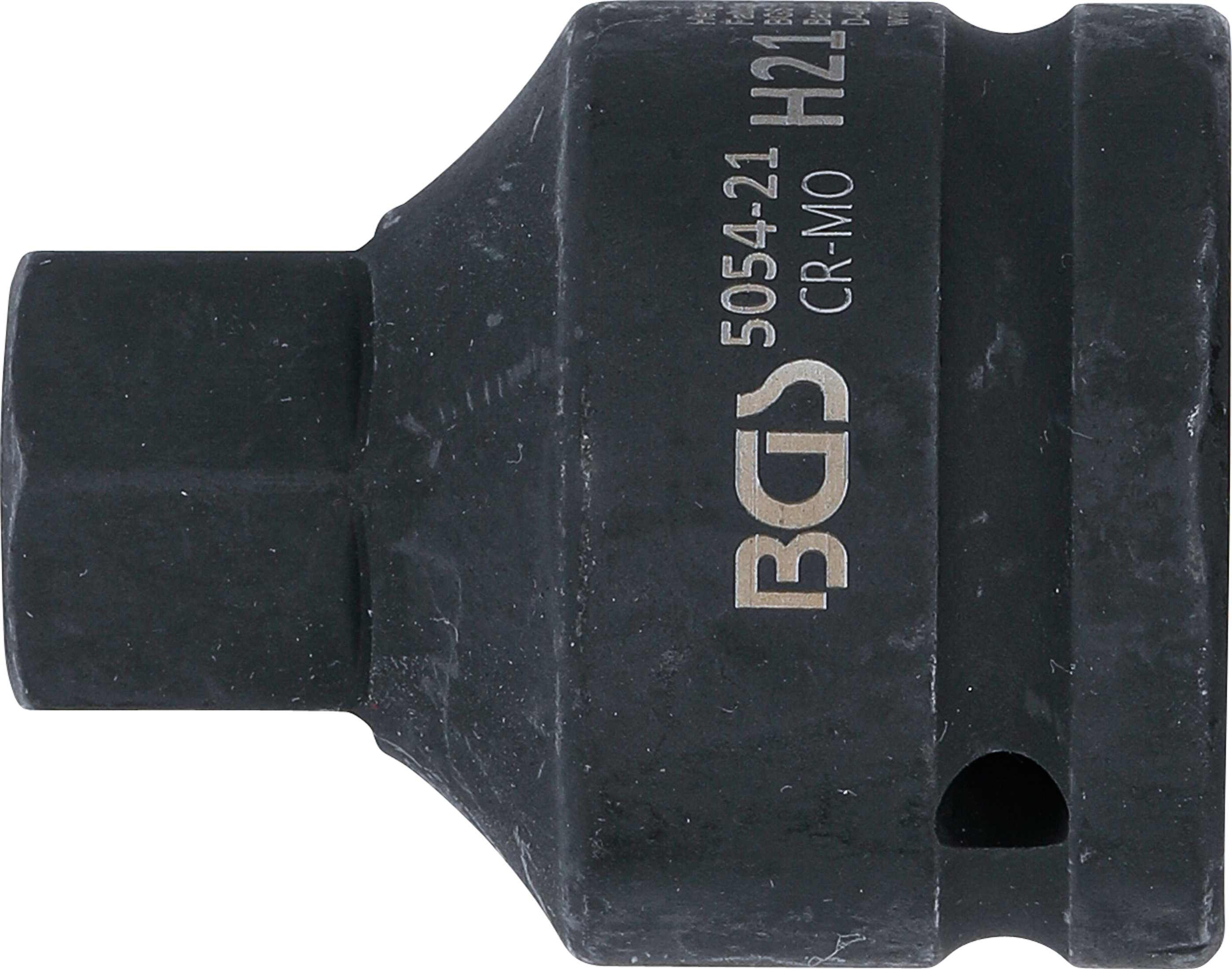 BGS Kraft-Bit-Einsatz | Länge 55 mm | Antrieb Innenvierkant 20 mm (3/4") | Innensechskant 21 mm