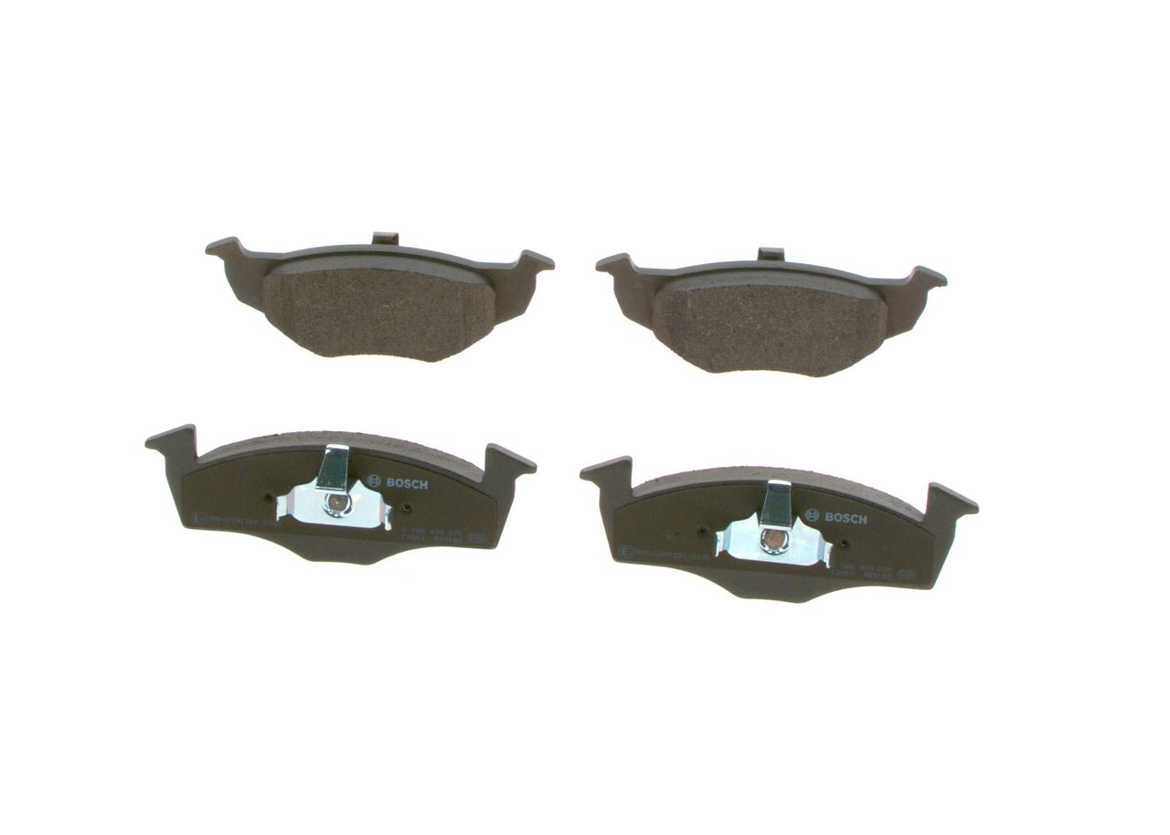 Bremsbelagsatz, Scheibenbremse