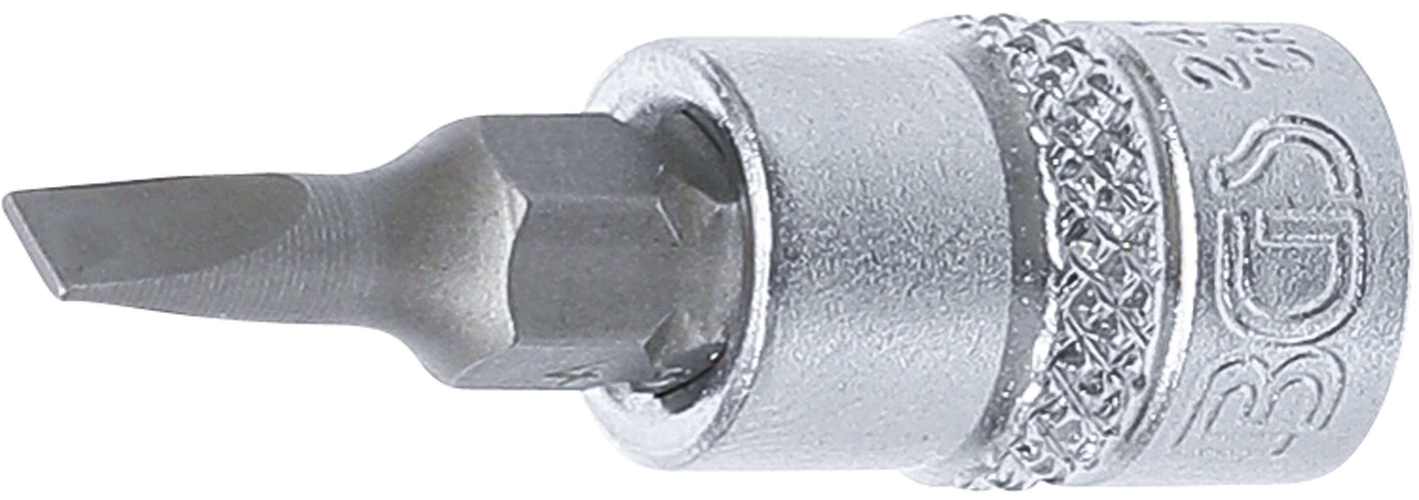 BGS Bit-Einsatz | Antrieb Innenvierkant 6,3 mm (1/4") | Schlitz 4 mm