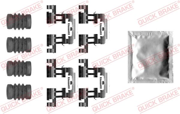 Zubehörsatz, Scheibenbremsbelag