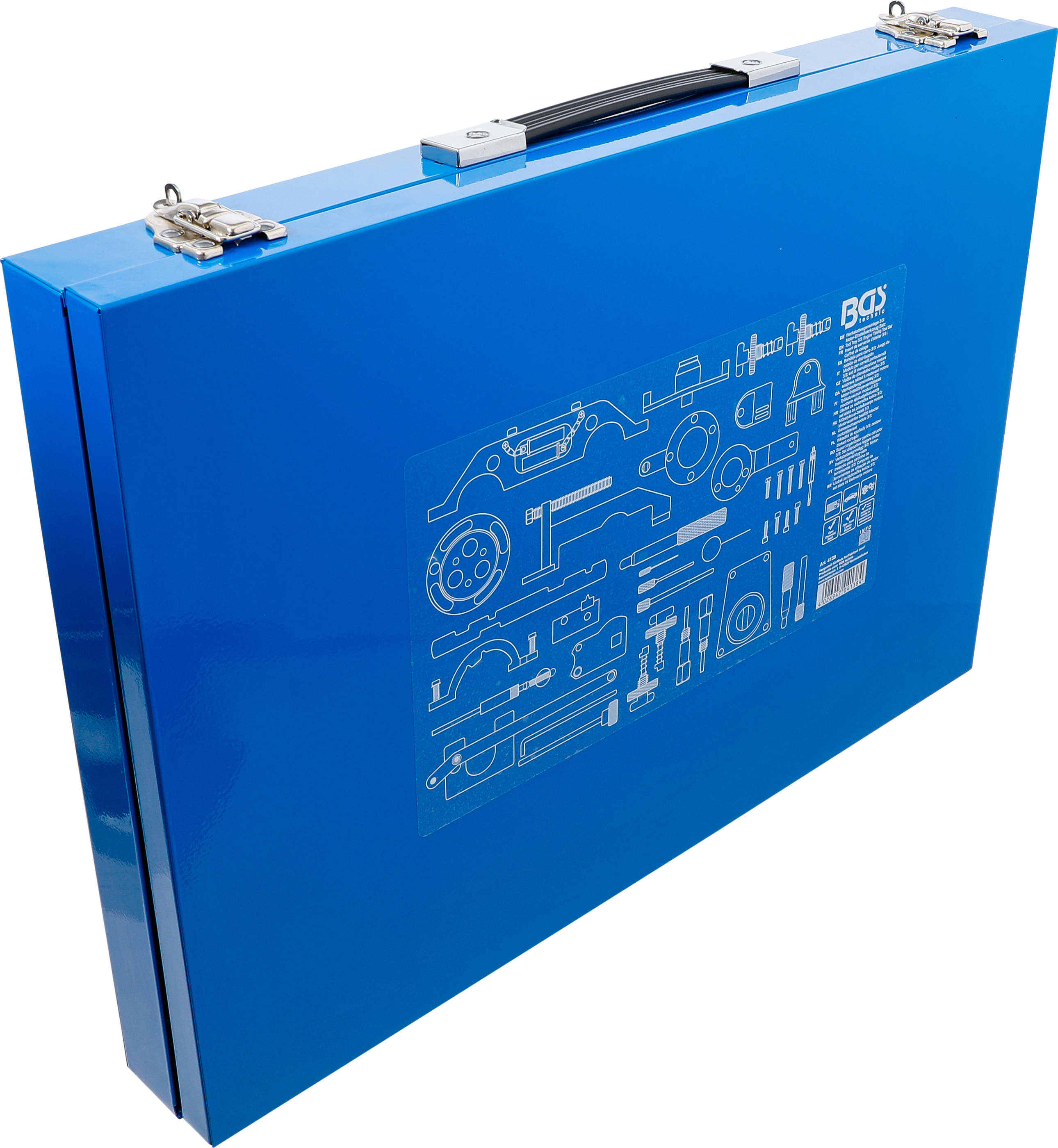 BGS Werkstattwageneinlage 3/3: Motor-Einstellwerkzeug-Satz | für Opel, Chevrolet, Saab, Fiat, Lancia, Suzuki, Ford