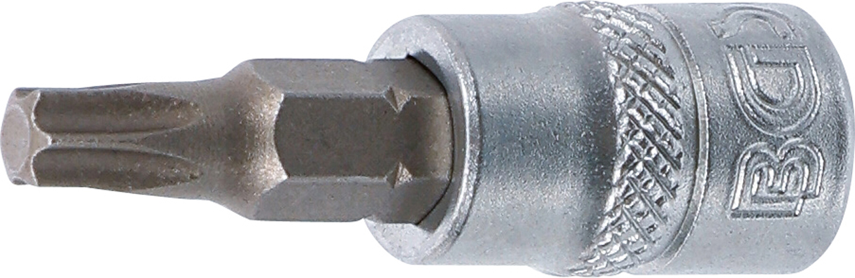 BGS Bit-Einsatz | Antrieb Innenvierkant 6,3 mm (1/4") | T-Profil (für Torx) T27