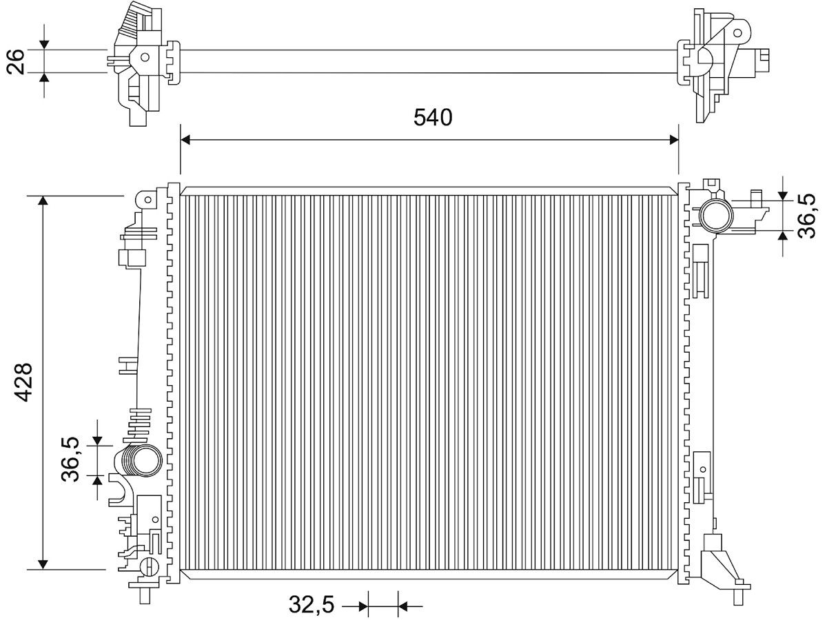 Kühler, Motorkühlung