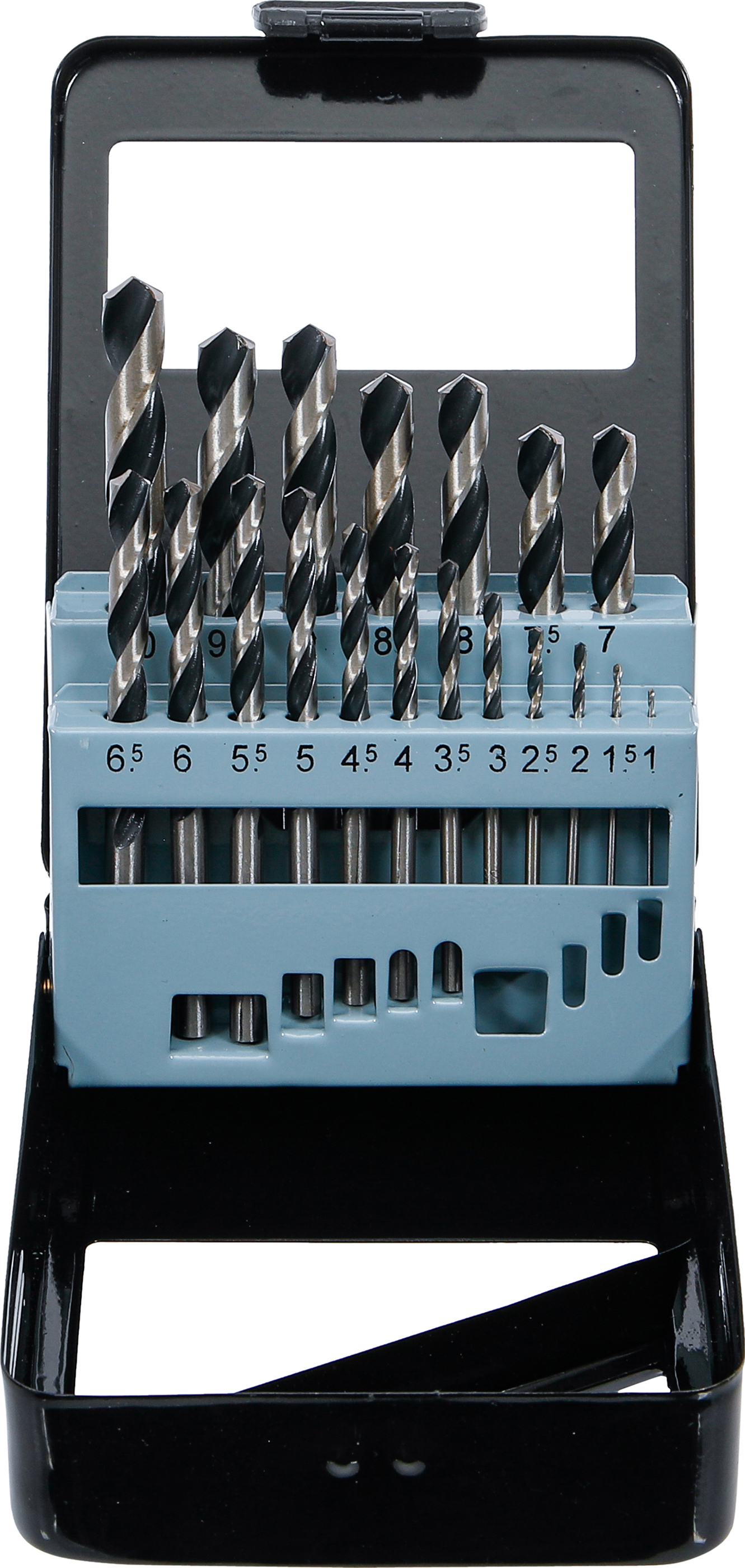 BGS HSS-Spiralbohrer-Satz | 1 - 10 mm | 19-tlg.