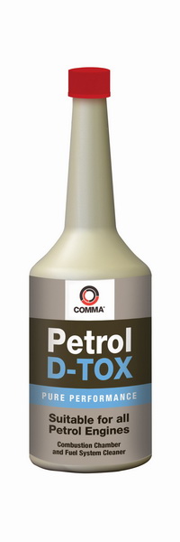 Comma Petrol D-Tox Pure Performance Benzin Kraftstoffsystem Reiniger 400 ml