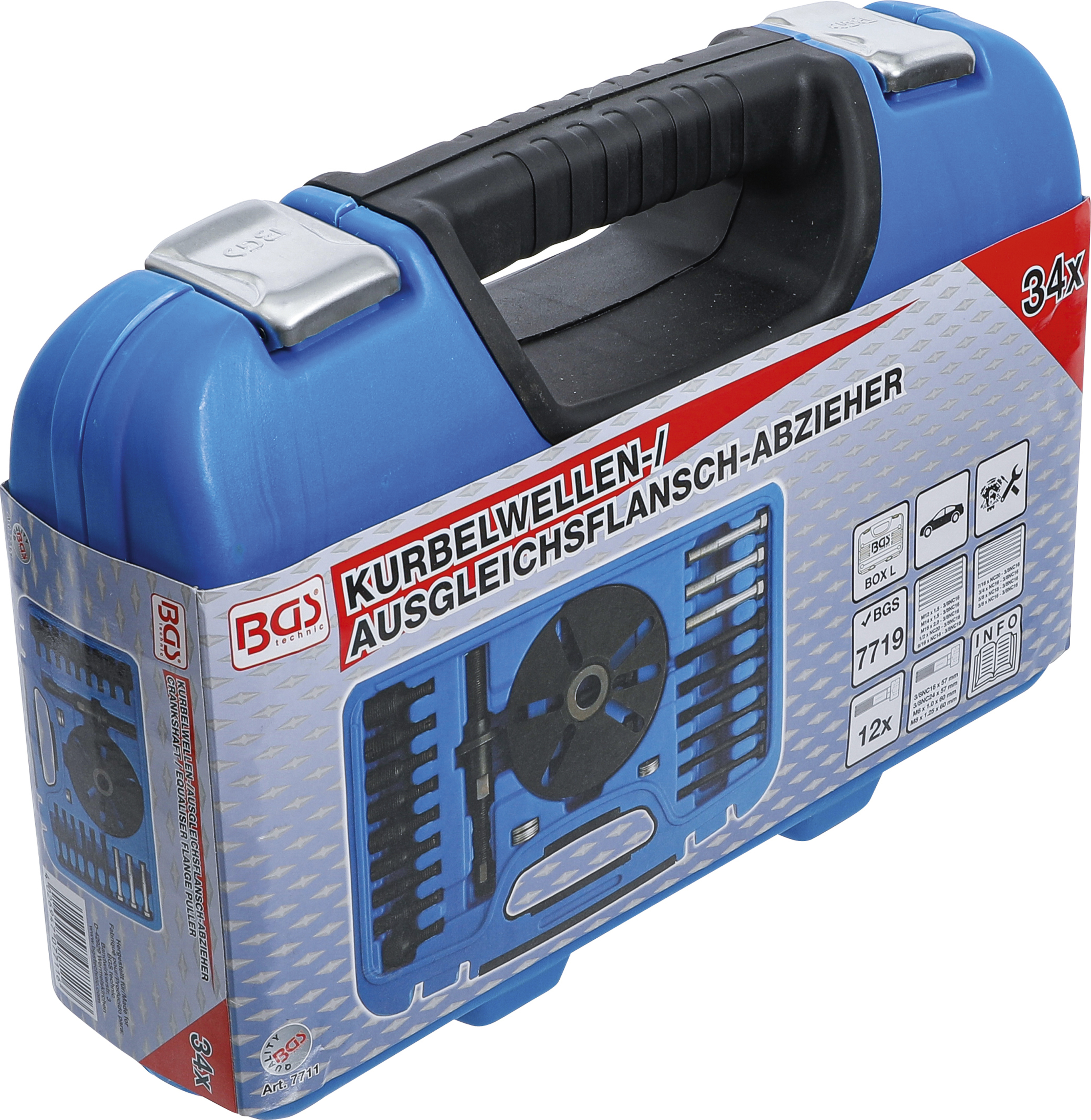 BGS Kurbelwellen-/Ausgleichsflansch-Abzieher