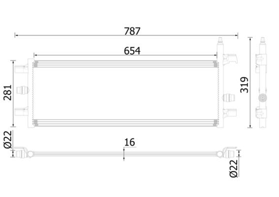 Niedertemperaturkühler, Ladeluftkühler