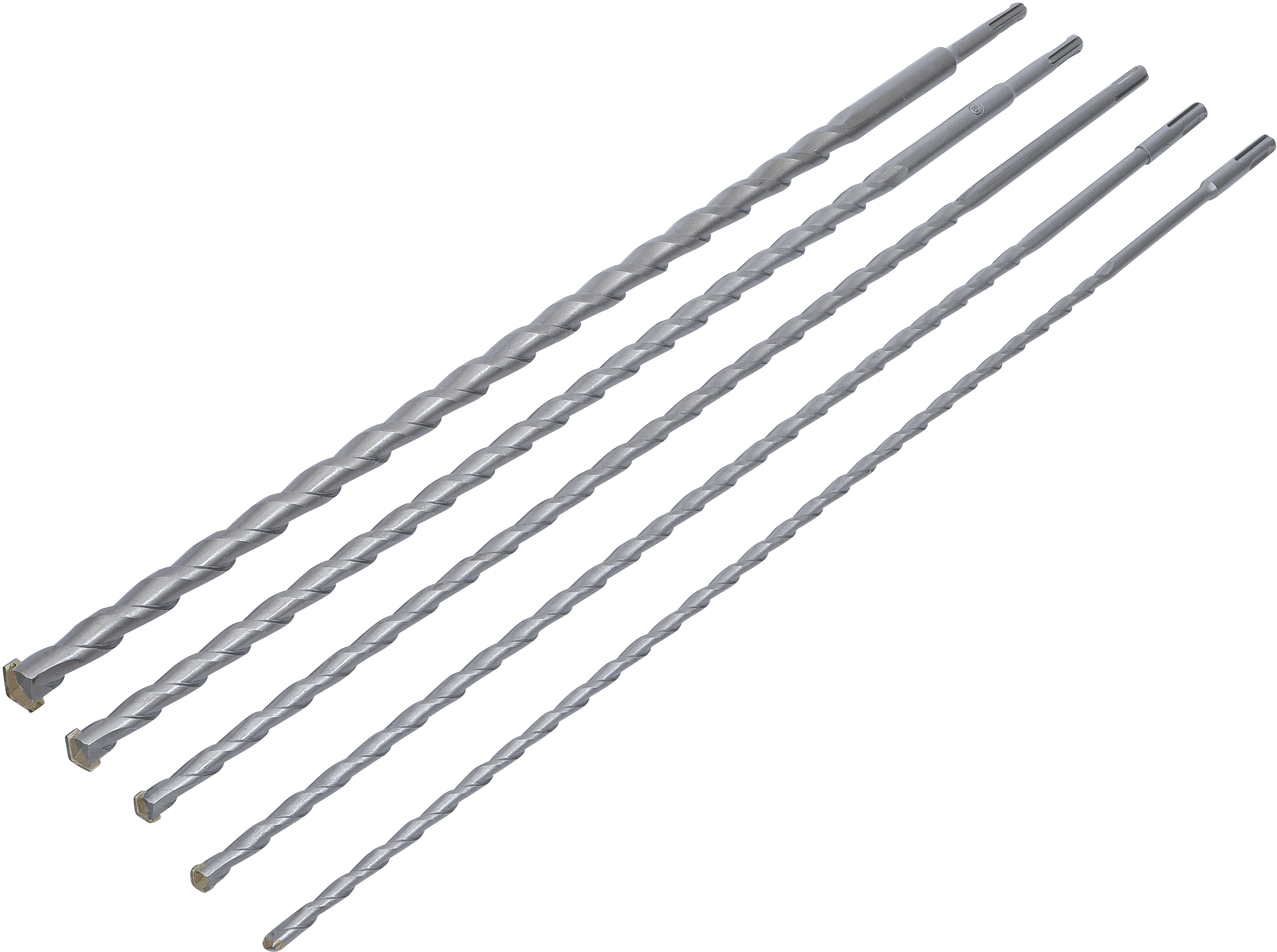 BGS Mauer-Durchbruch-Bohrer-Satz | SDS-Schaft | 8 - 20 mm | 5-tlg.