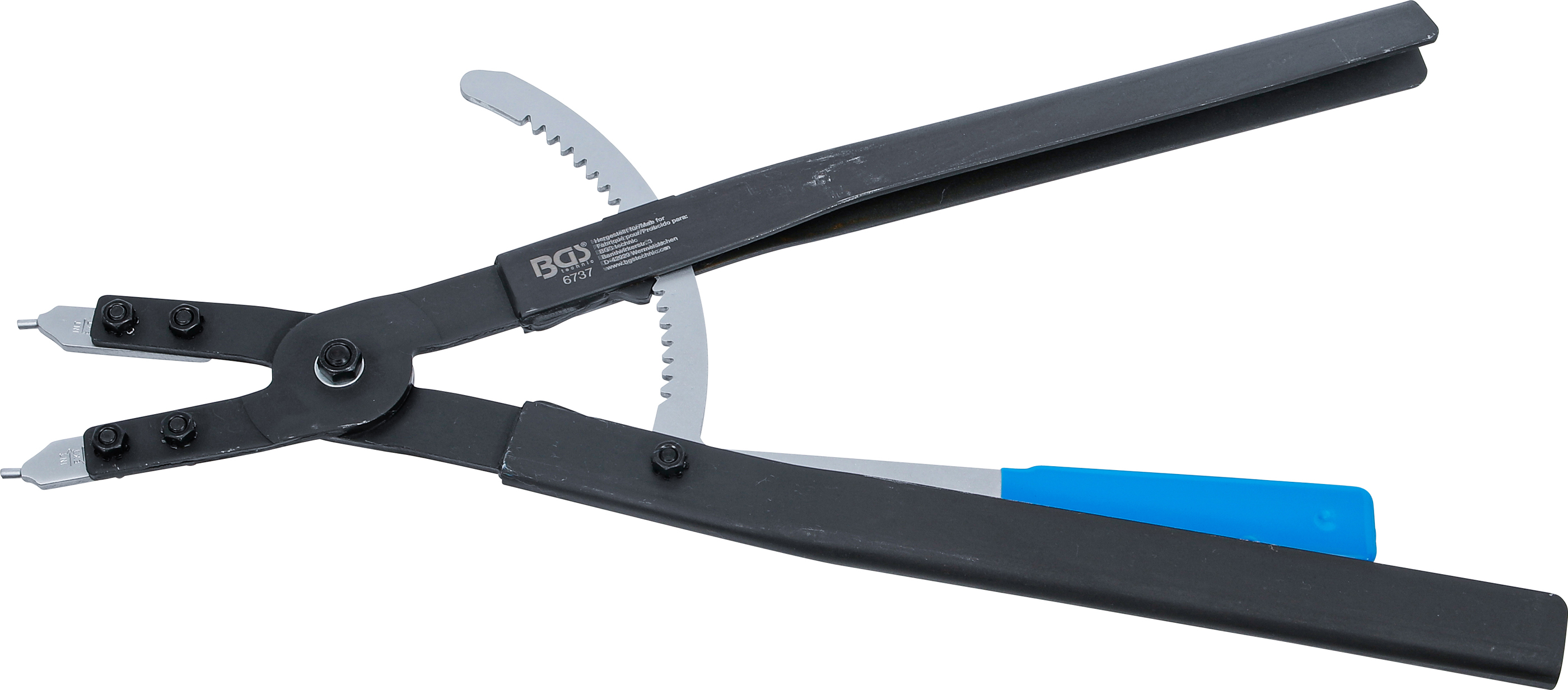 BGS Sprengringzange | gerade | für Innensprengringe | 500 mm