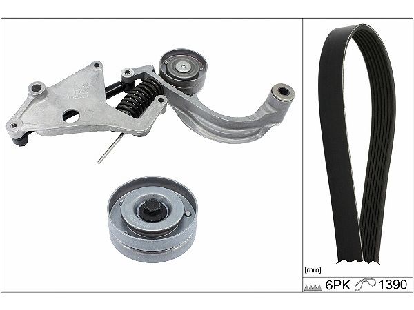 Keilrippenriemensatz