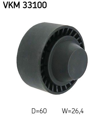 Umlenk-/Führungsrolle, Keilrippenriemen