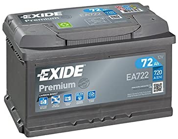 Starterbatterie Exide Premium Autobatterie 12V 72Ah 720A