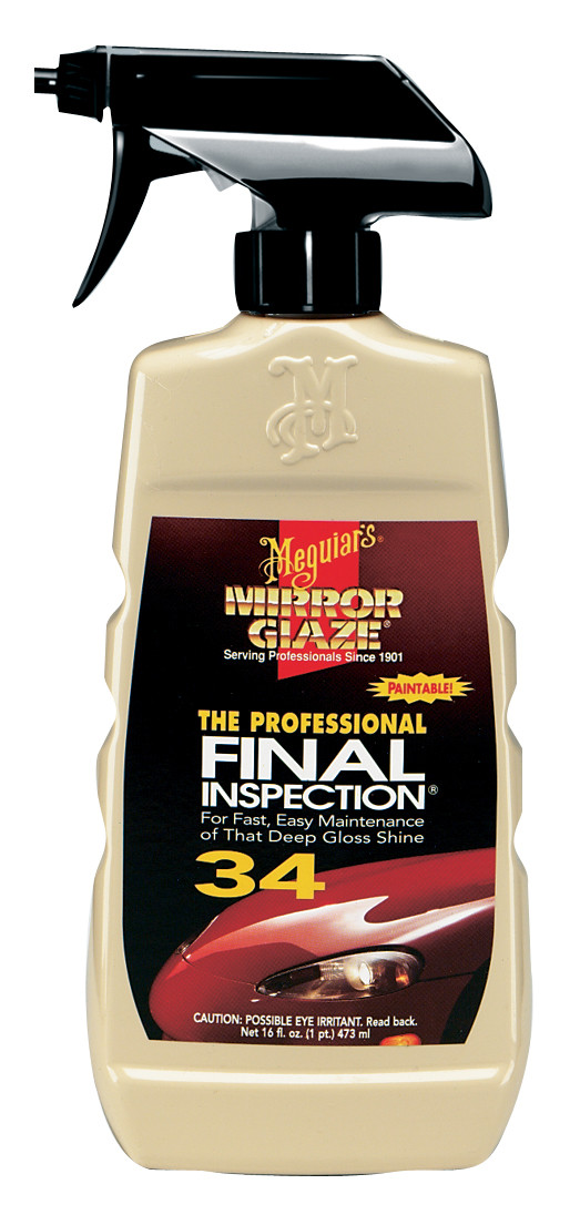 Meguiars M34 Final Inspection Mirror Glaze Detailing Spray 473 ml 