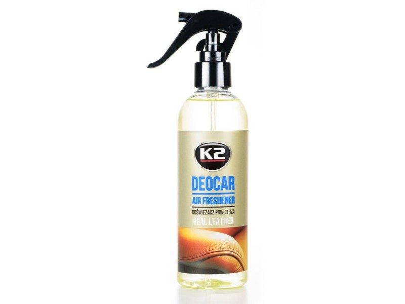 K2 Deocar Air Freshener Lufterfrischer Echtes Leder 250 ml