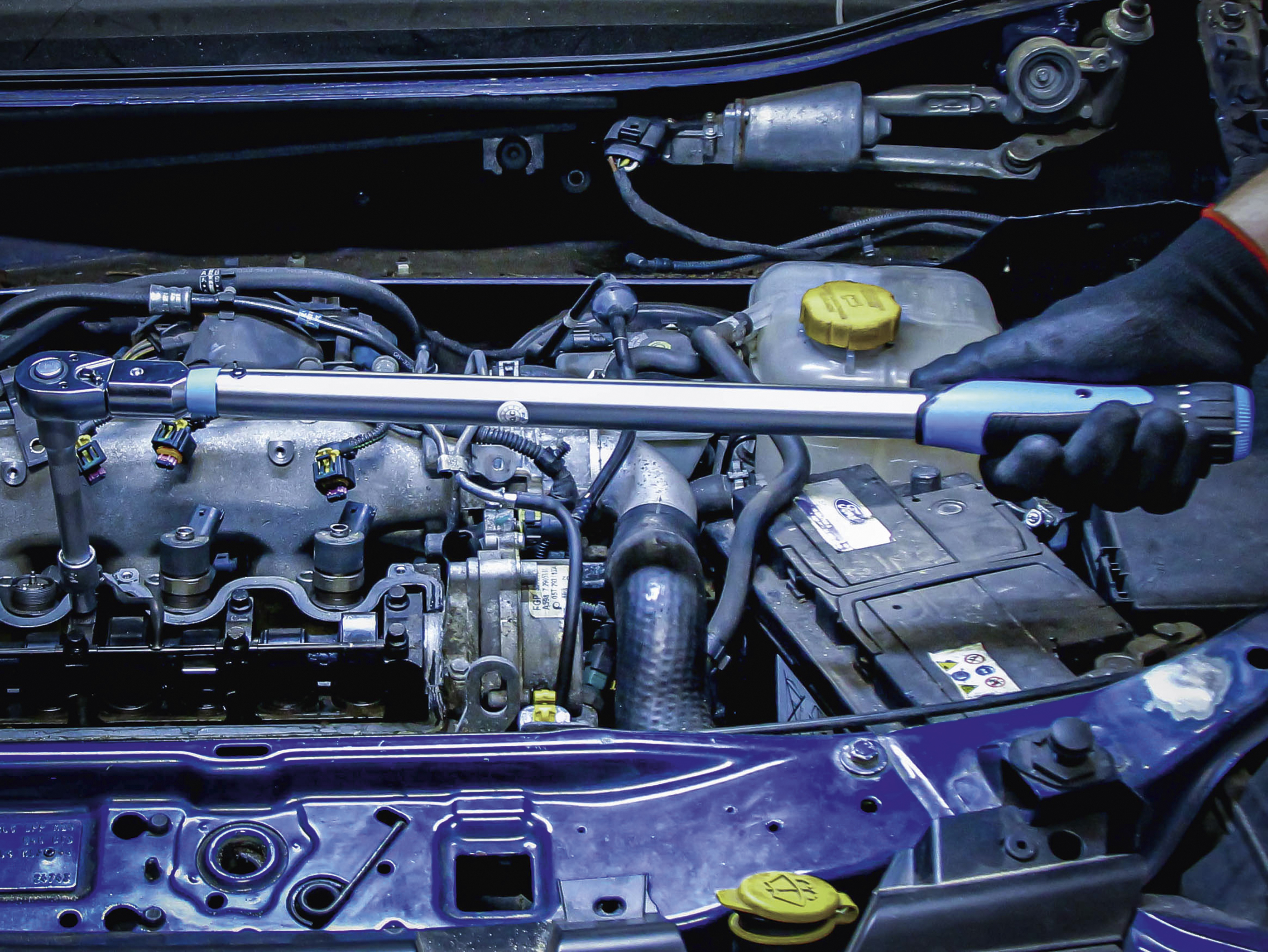 BGS Drehmomentschlüssel-Satz | 6,3 mm (1/4") | 10 - 50 Nm | 10-tlg.