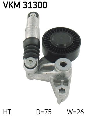 Riemenspanner, Keilrippenriemen