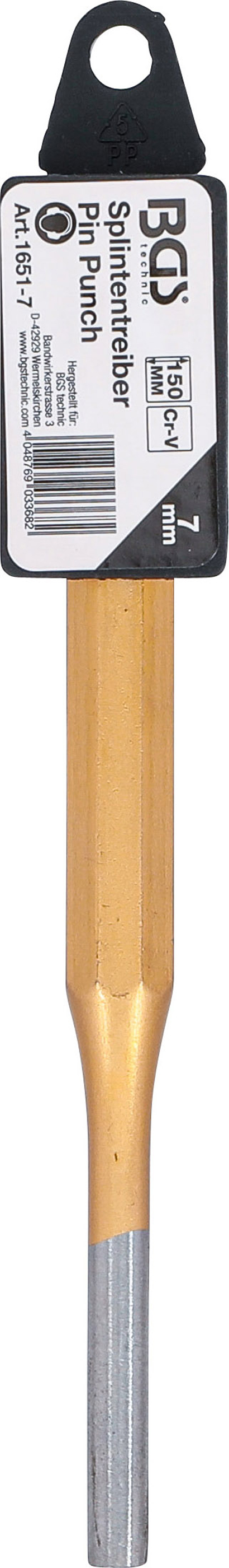 BGS Splintentreiber | 150 mm | 7 mm