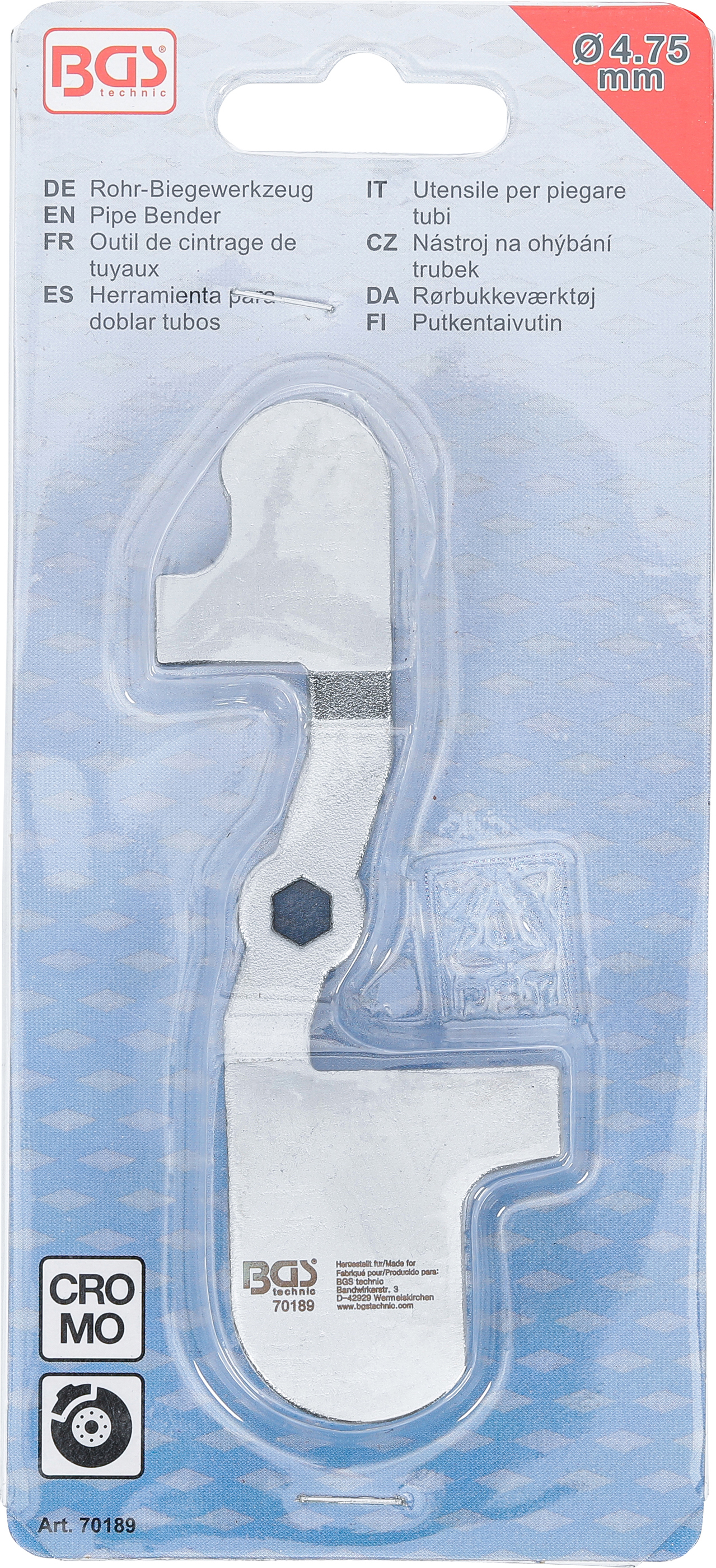 BGS Rohr-Biegewerkzeug | 4,75 mm
