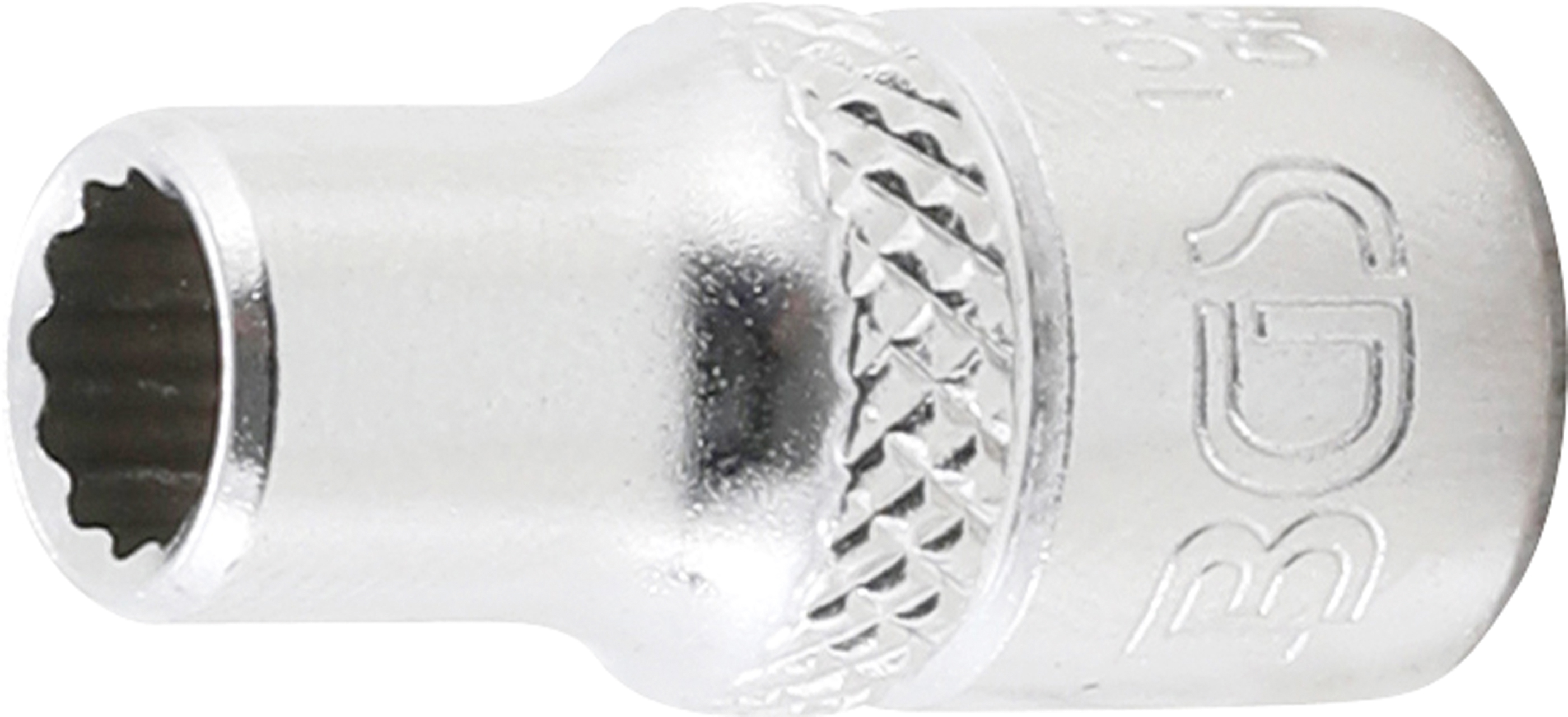 BGS Steckschlüssel-Einsatz Zwölfkant | Antrieb Innenvierkant 6,3 mm (1/4") | SW 7/32"