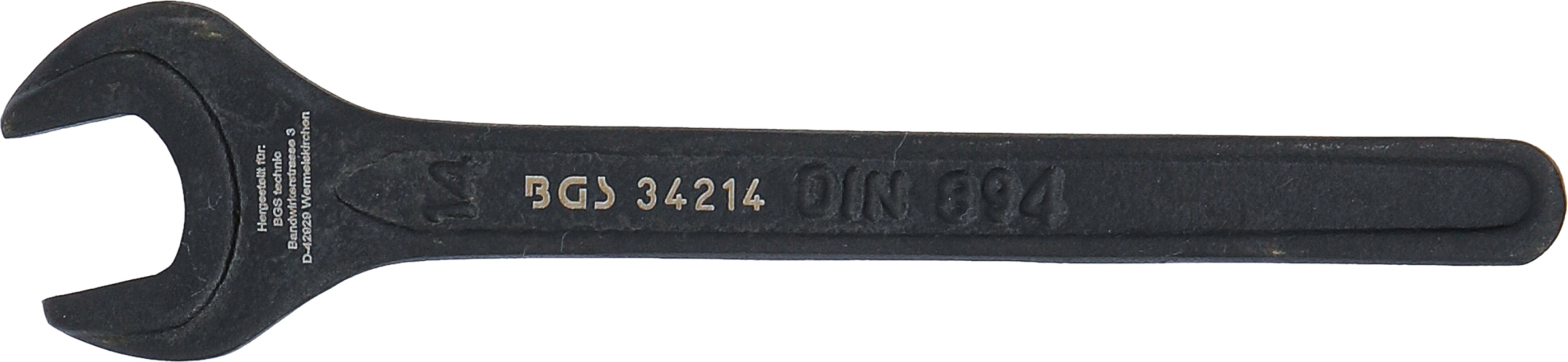 BGS Einmaulschlüssel | DIN 894 | SW 14 mm