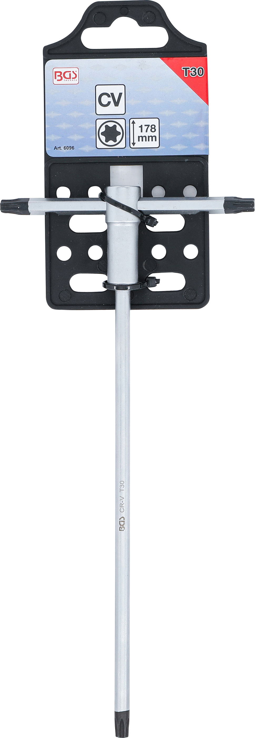 BGS Schraubendreher mit T-Gleitgriff | T-Profil (für Torx) | T30