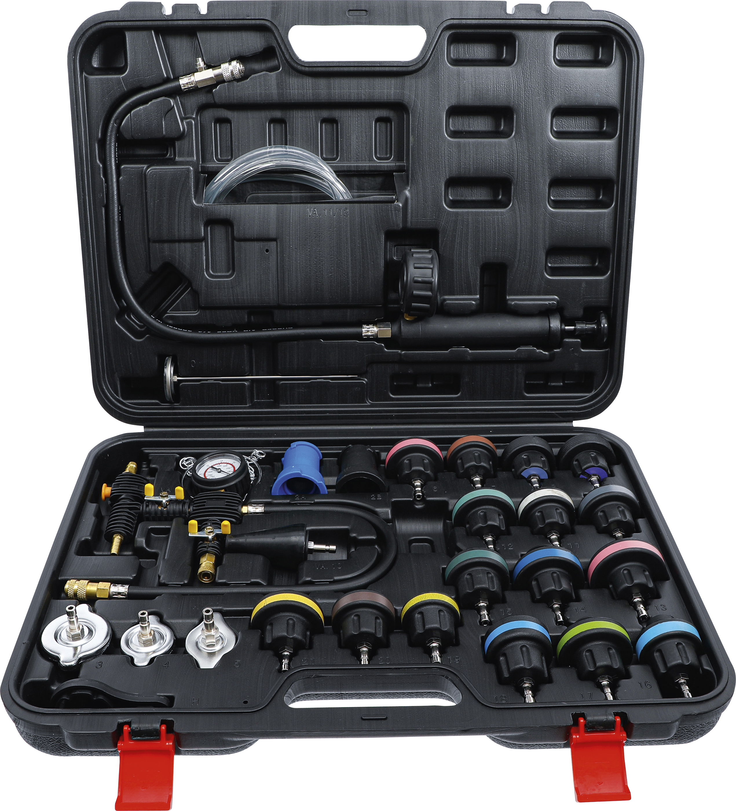 BGS Kühlsystem-Abdruck und Prüfgerät inkl. Befüllsystem | 27-tlg.