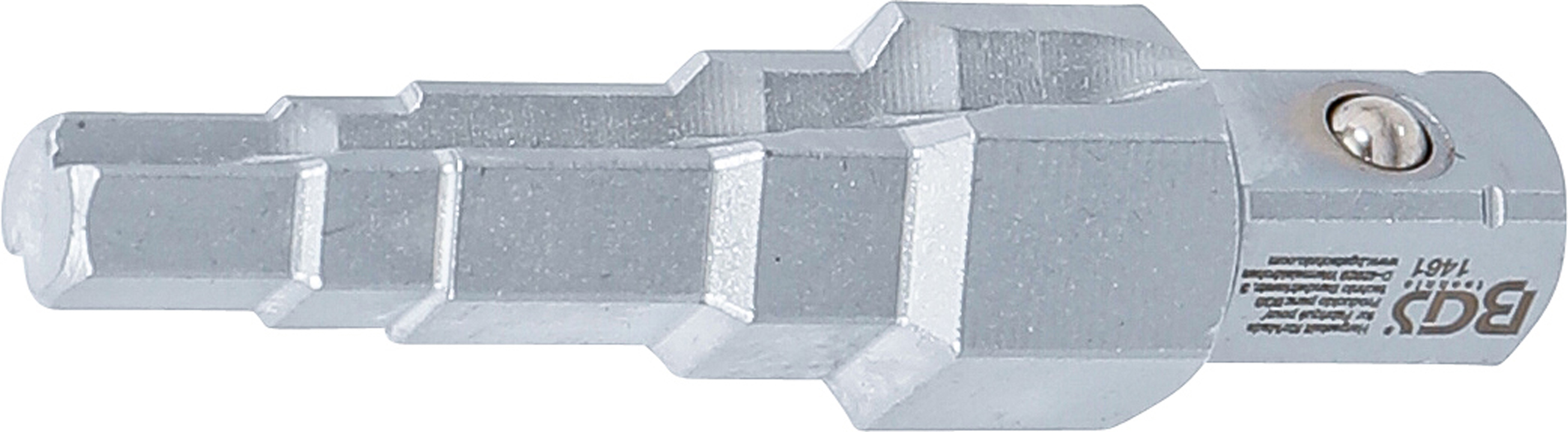 BGS Stufenschlüssel | Antrieb Außenvierkant 12,5 mm (1/2") | 5-stufig
