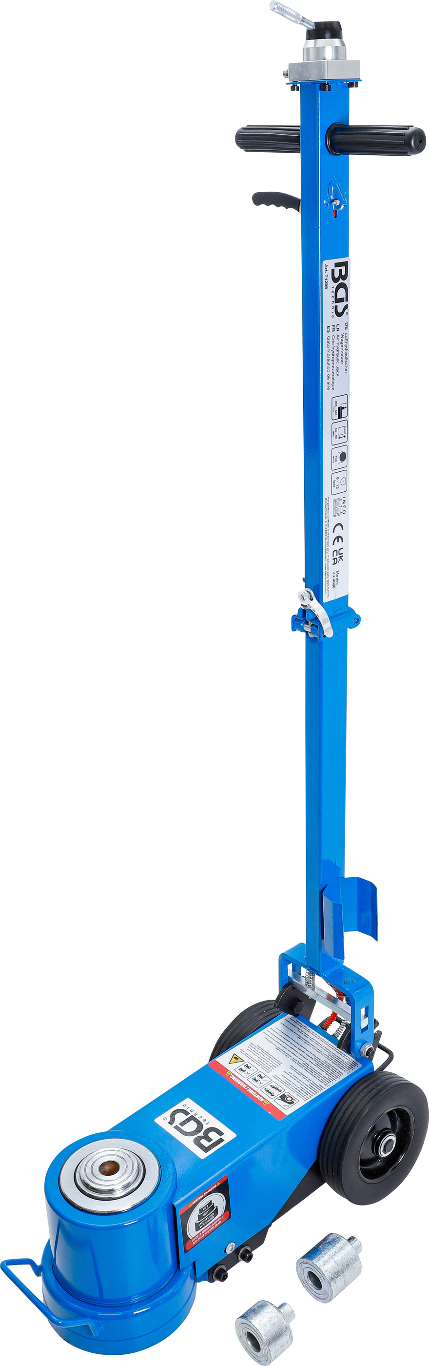 BGS Wagenheber | lufthydraulisch | fahrbar | 40 / 80 t