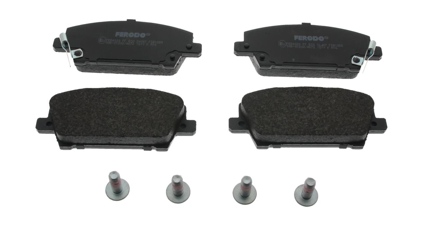 Bremsbelagsatz, Scheibenbremse