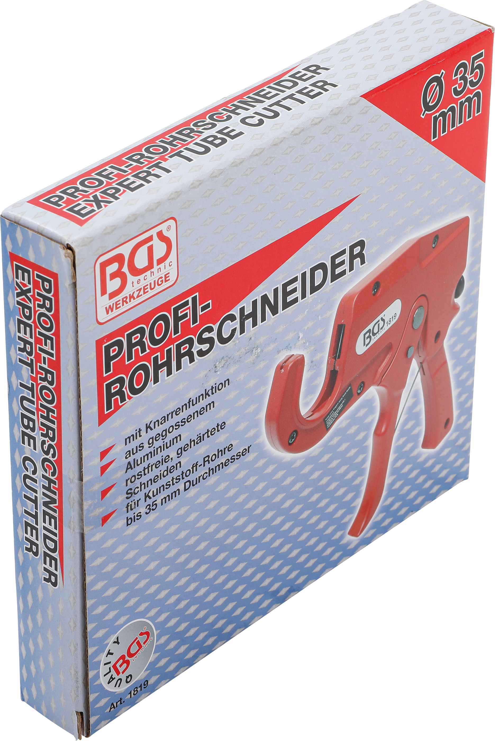 BGS Profi-Rohrschneider mit Knarrenfunktion