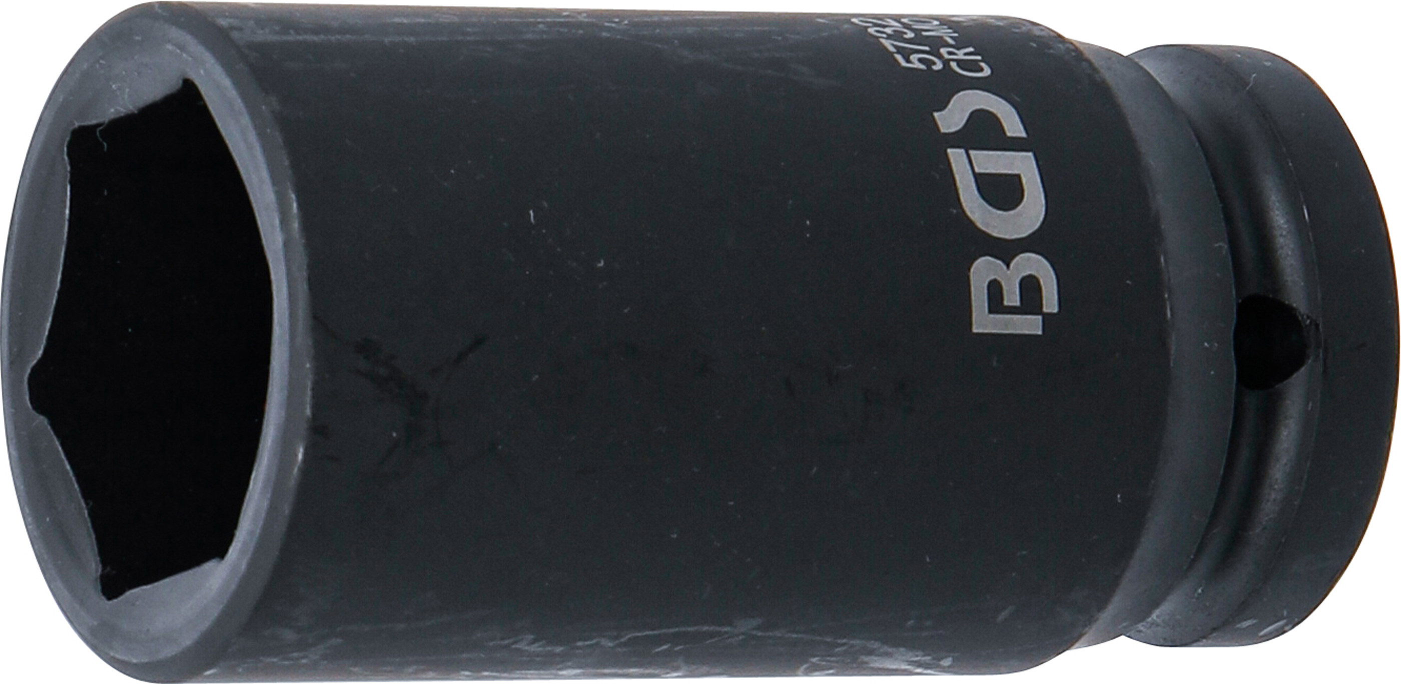 BGS Kraft-Steckschlüssel-Einsatz Sechskant, tief | Antrieb Innenvierkant 20 mm (3/4") | SW 32 mm