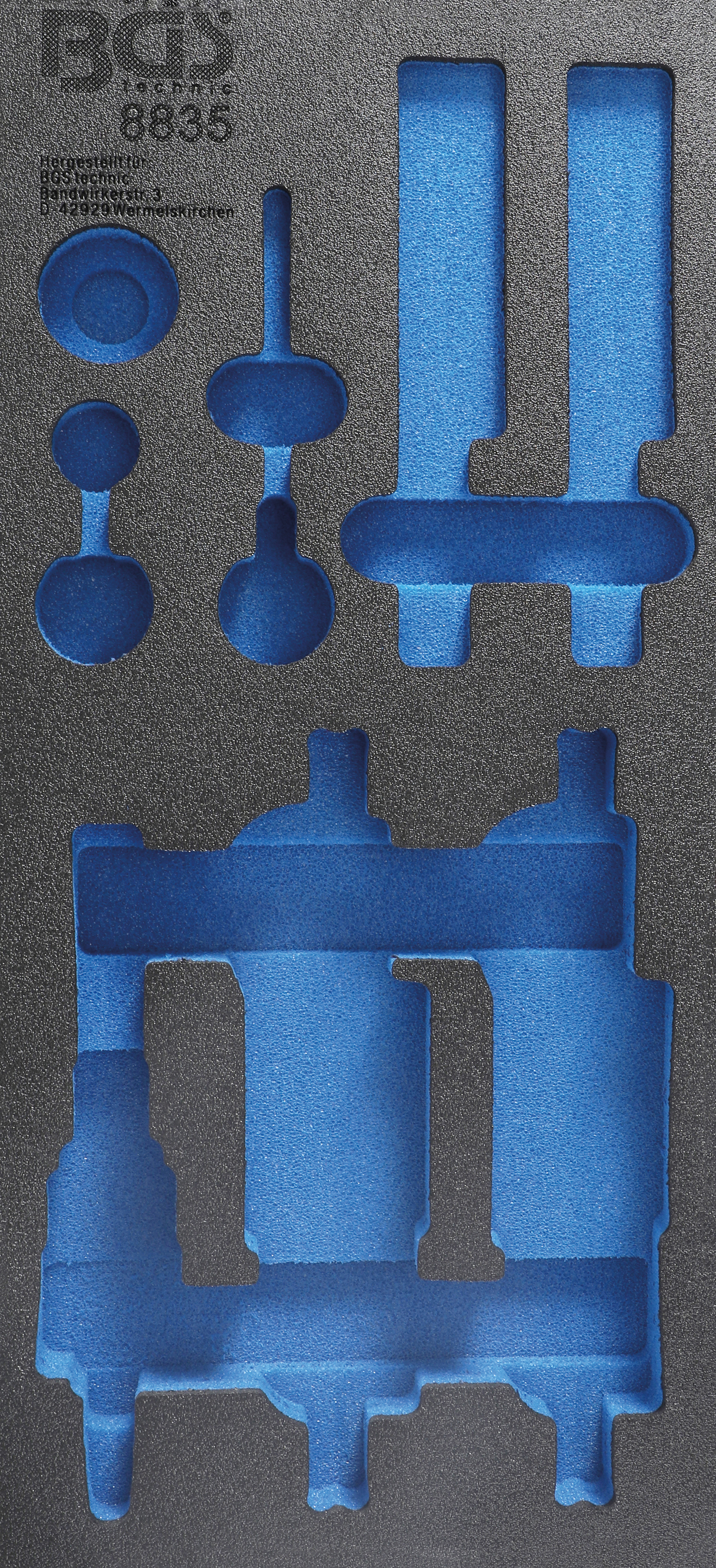 BGS Werkstattwageneinlage 1/3 | leer | für Art. 8835