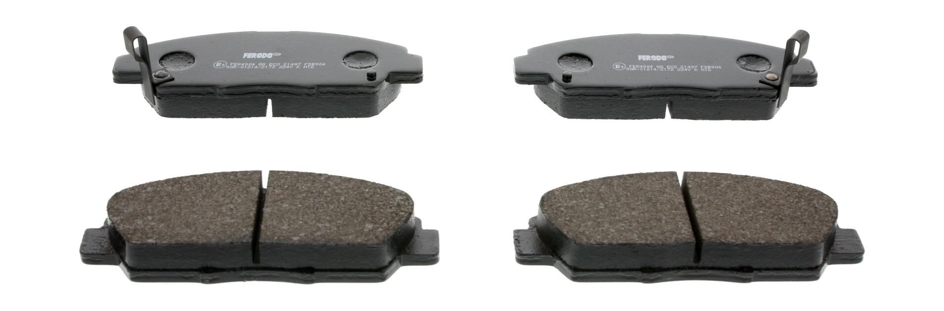 Bremsbelagsatz, Scheibenbremse