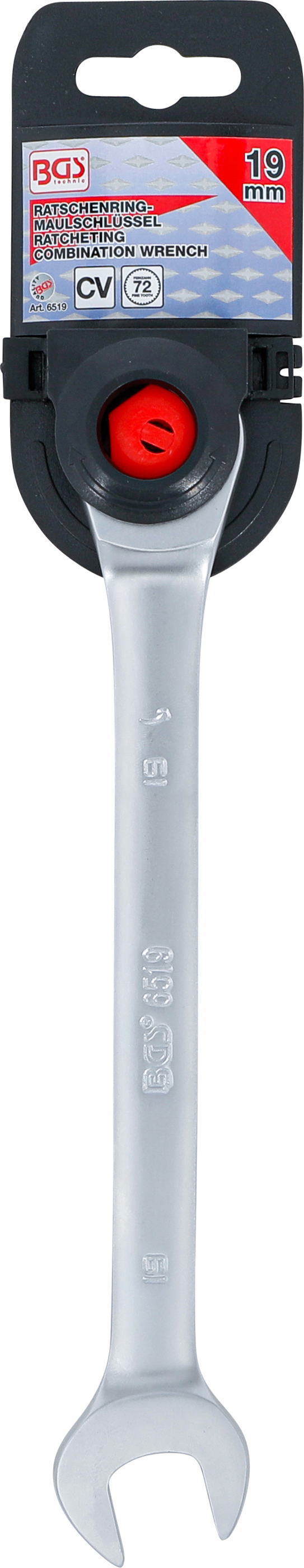 BGS Ratschenring-Maulschlüssel | SW 19 mm