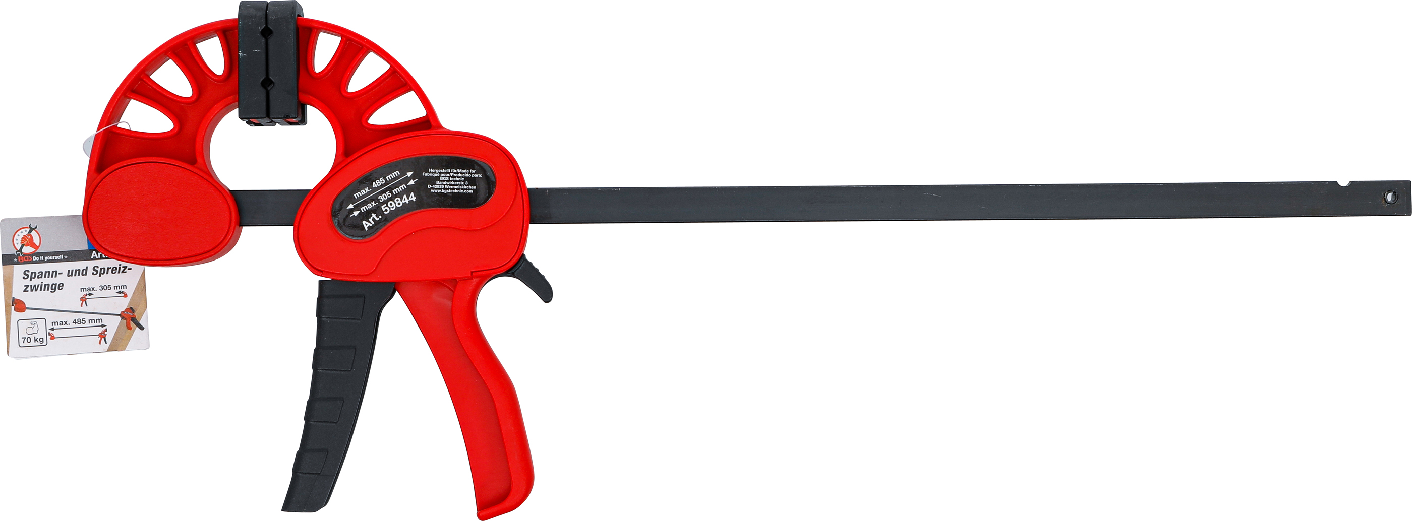 BGS Spann- und Spreizzwinge | 300 mm