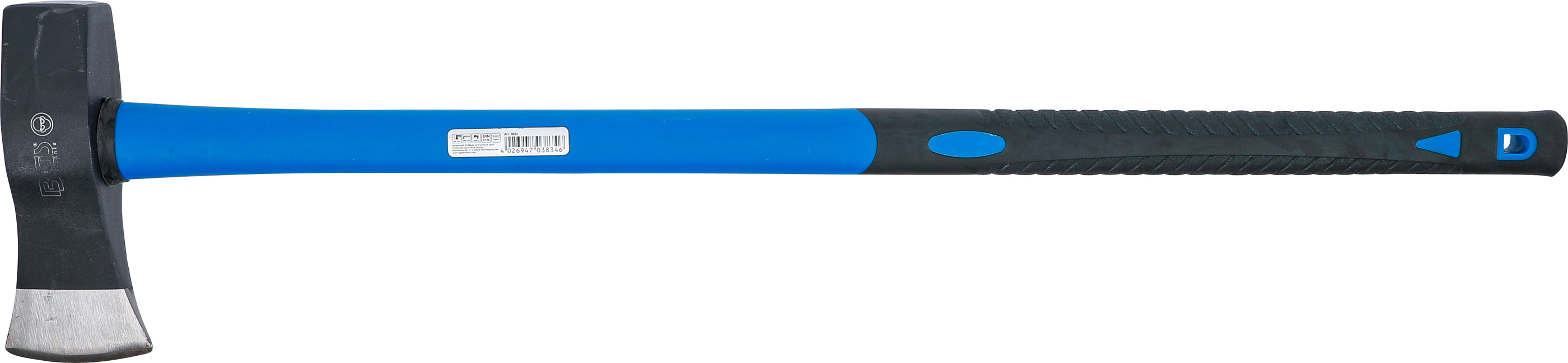 BGS Spaltaxt | Fiberglasstiel | 3000 g