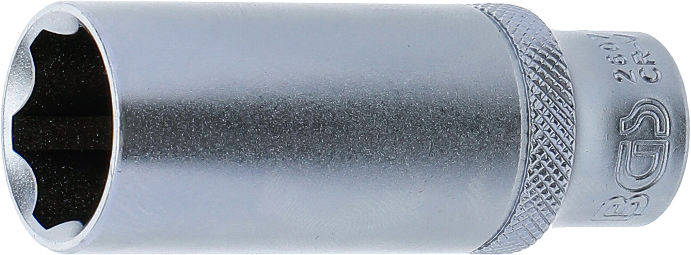 BGS Steckschlüssel-Einsatz Super Lock, tief | Antrieb Innenvierkant 10 mm (3/8") | SW 17 mm